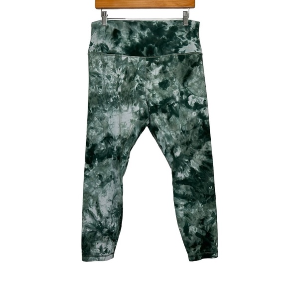 LULULEMON Align High-Rise Pant 25" Sz 14 Diamond Dye Starlight Smoked Spruce - Picture 2 of 6